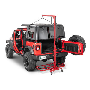 Kit Hoist-A-Cart Gen 2 rimozione e stoccaggio hard top e porte per Jeep Wrangler JK e JL