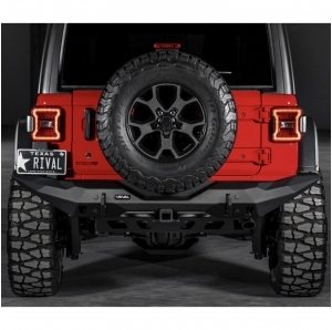 Paraurti posteriore Rival in alluminio per Jeep Wrangler JL