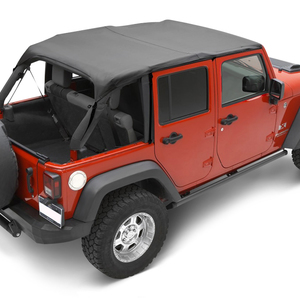 Header Safari Style Bikini Top Jeep Wrangler JKU 4 Porte
