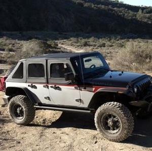Soft top TrailView Rampage JK Unlimited