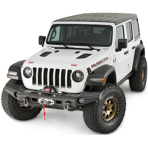 Paraurti anteriore Warn Elite Series per Jeep Wrangler JL e Gladiator JT