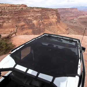 Ombreggiante Eclipse Mesh completo Rugged Ridge per Jeep Wrangler JLU 4 porte