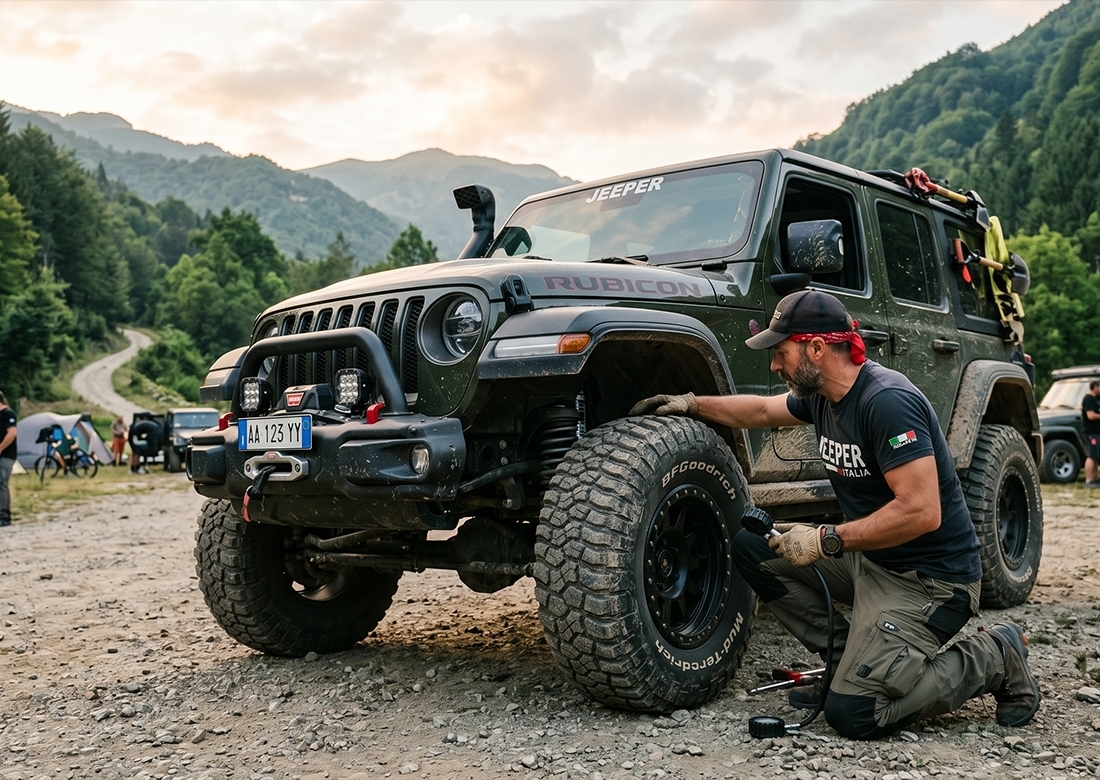 Preparare la Jeep Wrangler al fuoristrada: checklist prima di partire