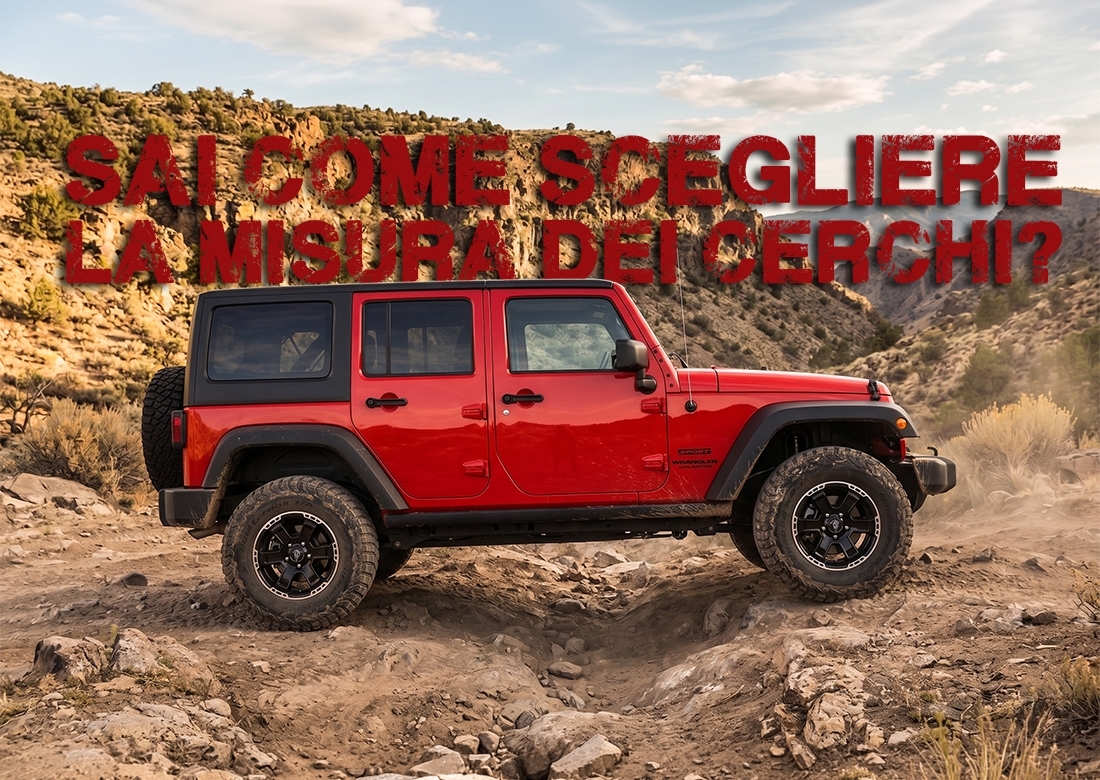 Cerchi in lega aftermarket per Jeep Wrangler: come scegliere quelli giusti