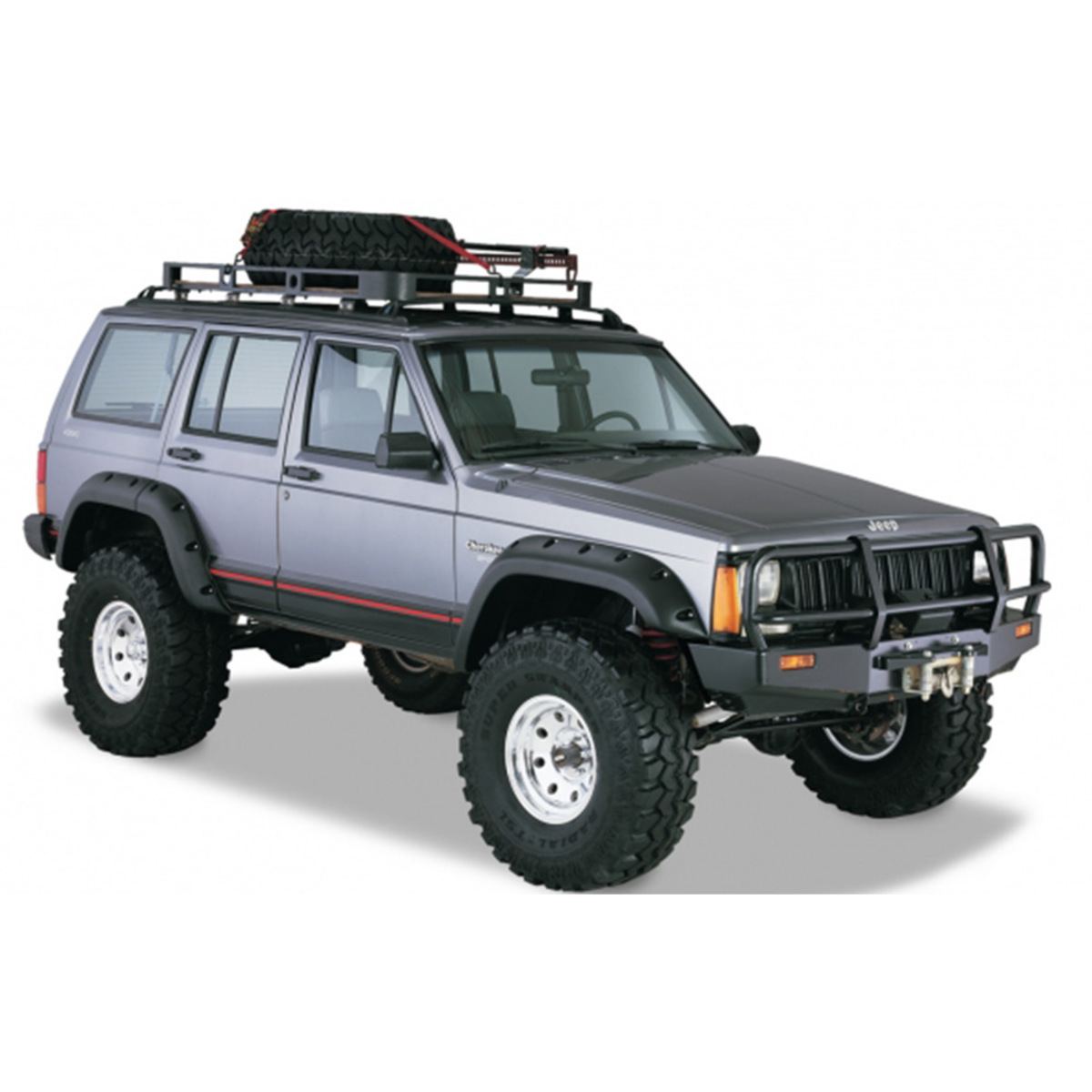 Parafanghi Antispruzzo Per Jeep Grand Cherokee WK2 2011-2023 – 4 Pezzi In TPE+PP, Installazione Diretta, Protezione Da Fango E Sassi