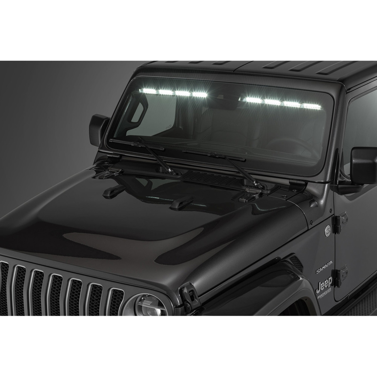 Barra LED 50 Quadratec interna per Jeep Wrangler JL e Gladiator JT  compatibile con cruise control adattivo (ACC) | 4WDItalia