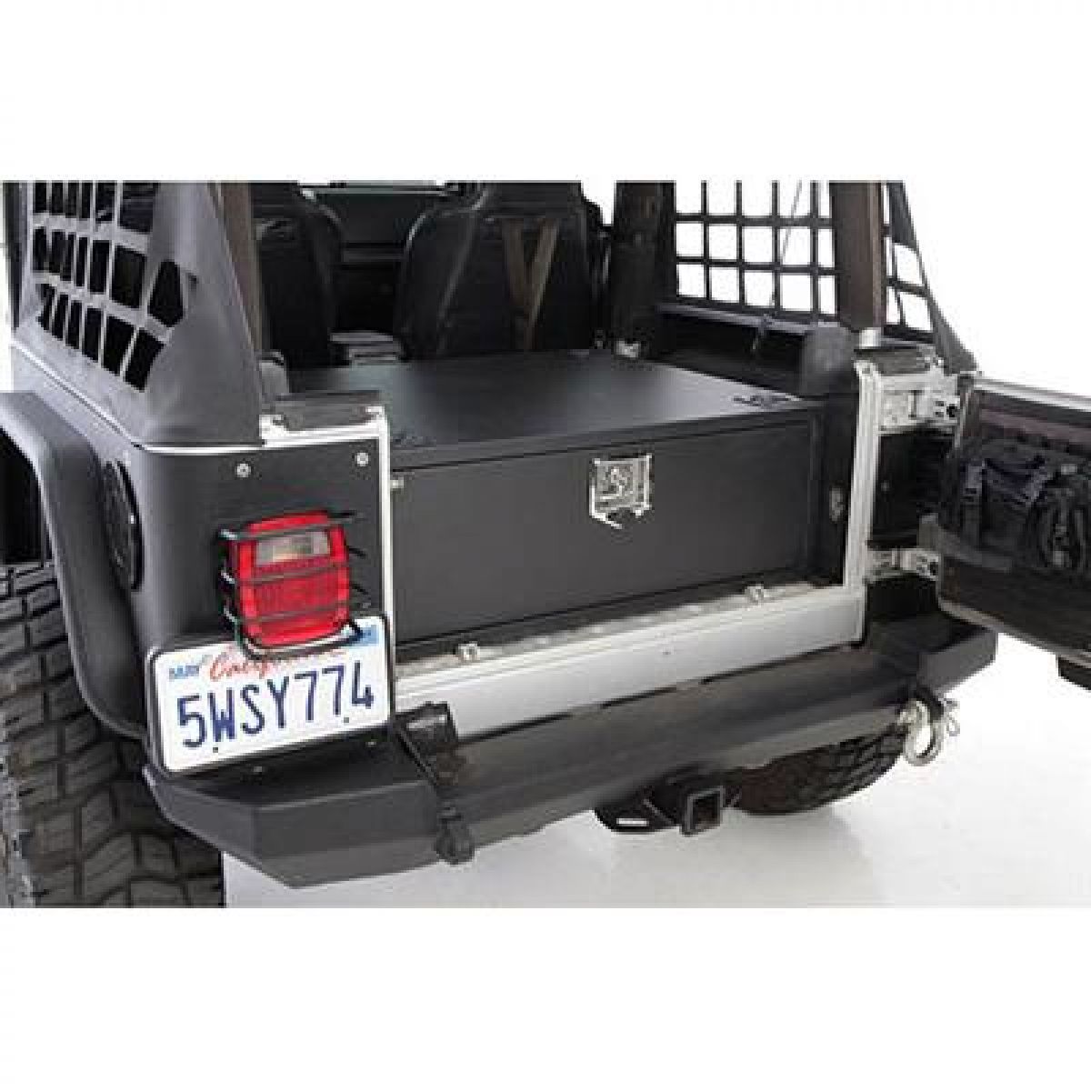 147 x 48 cm Rete posteriore per bagagliaio auto per Jeep Wrangler YJ TJ JK JKU JL JLU 1997-2019 