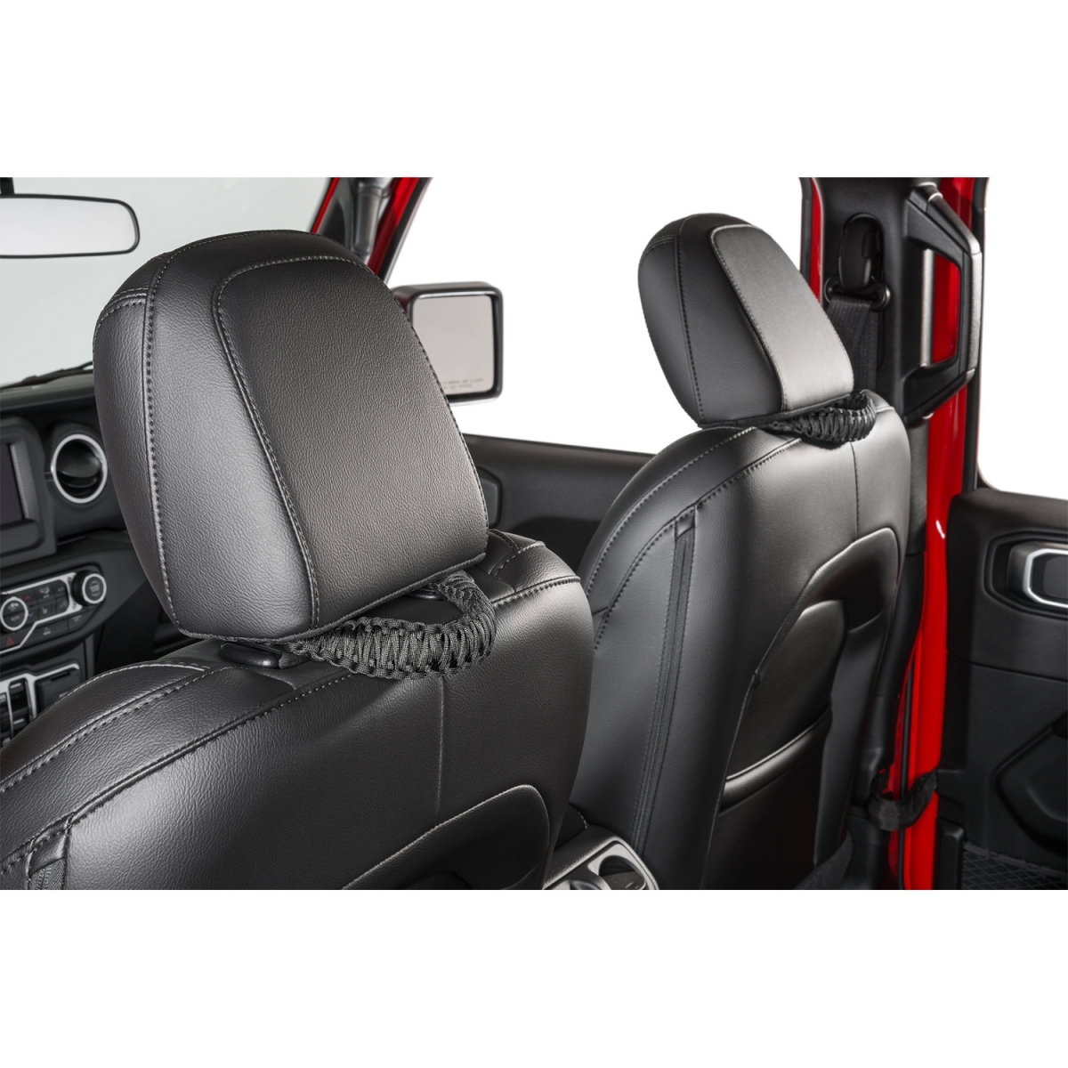 Maniglie In Paracord Per Auto - Impugnature Antiscivolo Per Poggiatesta, Ideali Per Fuoristrada E Pickup