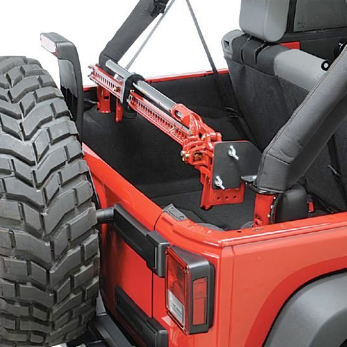 Supporto Quadratec per Binda da roll-bar per Jeep Wrangler JKU 4 porte  11-18