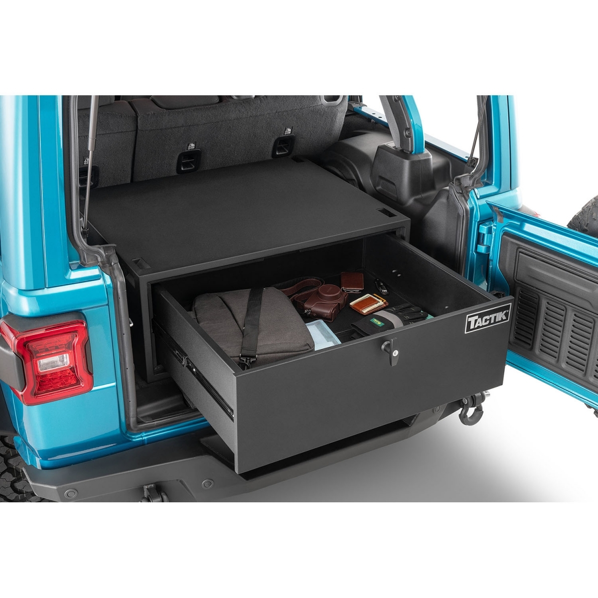 Scatole Portaoggetti Per Bagagliaio Jeep Wrangler JL/JLU 4 Porte - Organizer Posteriore Impermeabile
