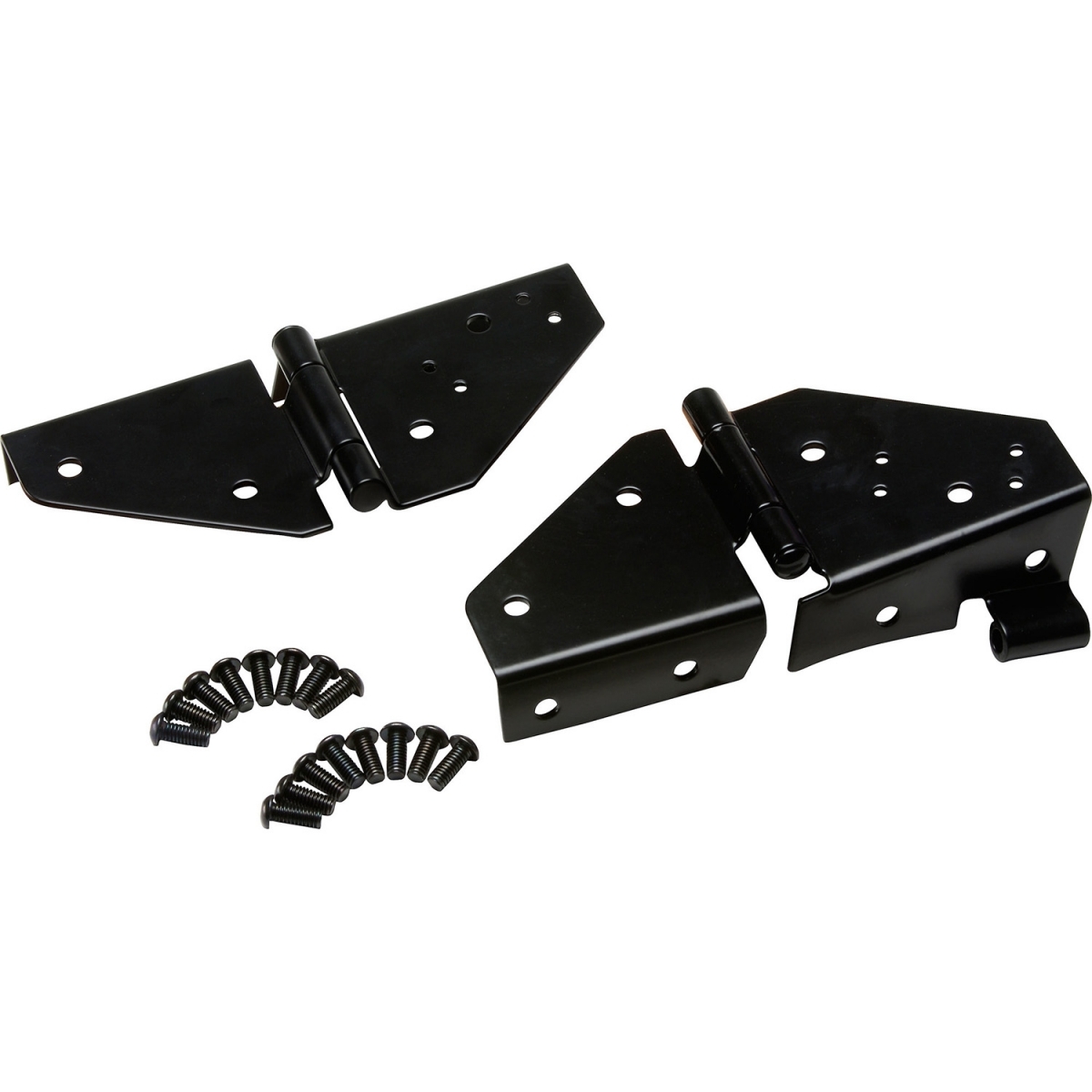 Hansen Styling - Set Di 2 Cerniere Per Portellone Posteriore In Acciaio Inox, Per Jeep Wrangler YJ (1986-1996), Viti Incluse