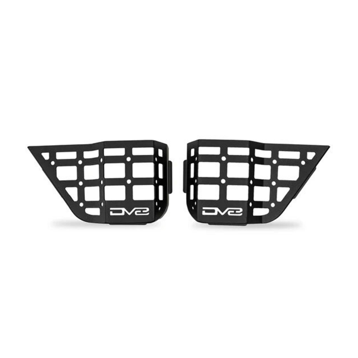 DV8 Offroad Pannelli MOLLE E Ponte Porta-dispositivi Per Jeep Wrangler JK (2007-2018) | Organizza Telefono, GPS E Attrezzatura