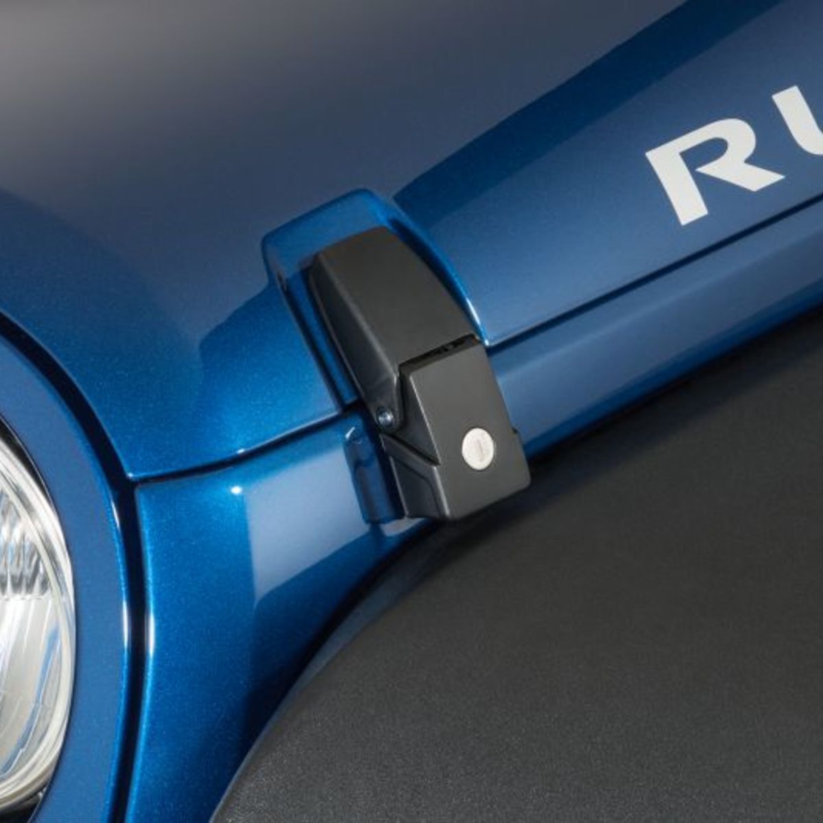 Serratura Per Cofano Auto Per Jeep Wrangler JK Unlimited 2007-2016 - Con 2 Chiavi, Nero - Foto 5