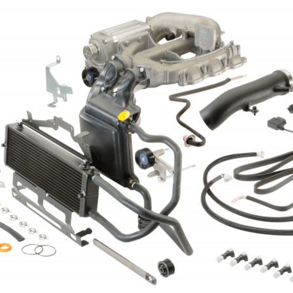 Kit compressore volumetrico e intercooler Sprintex Superchargers per JK