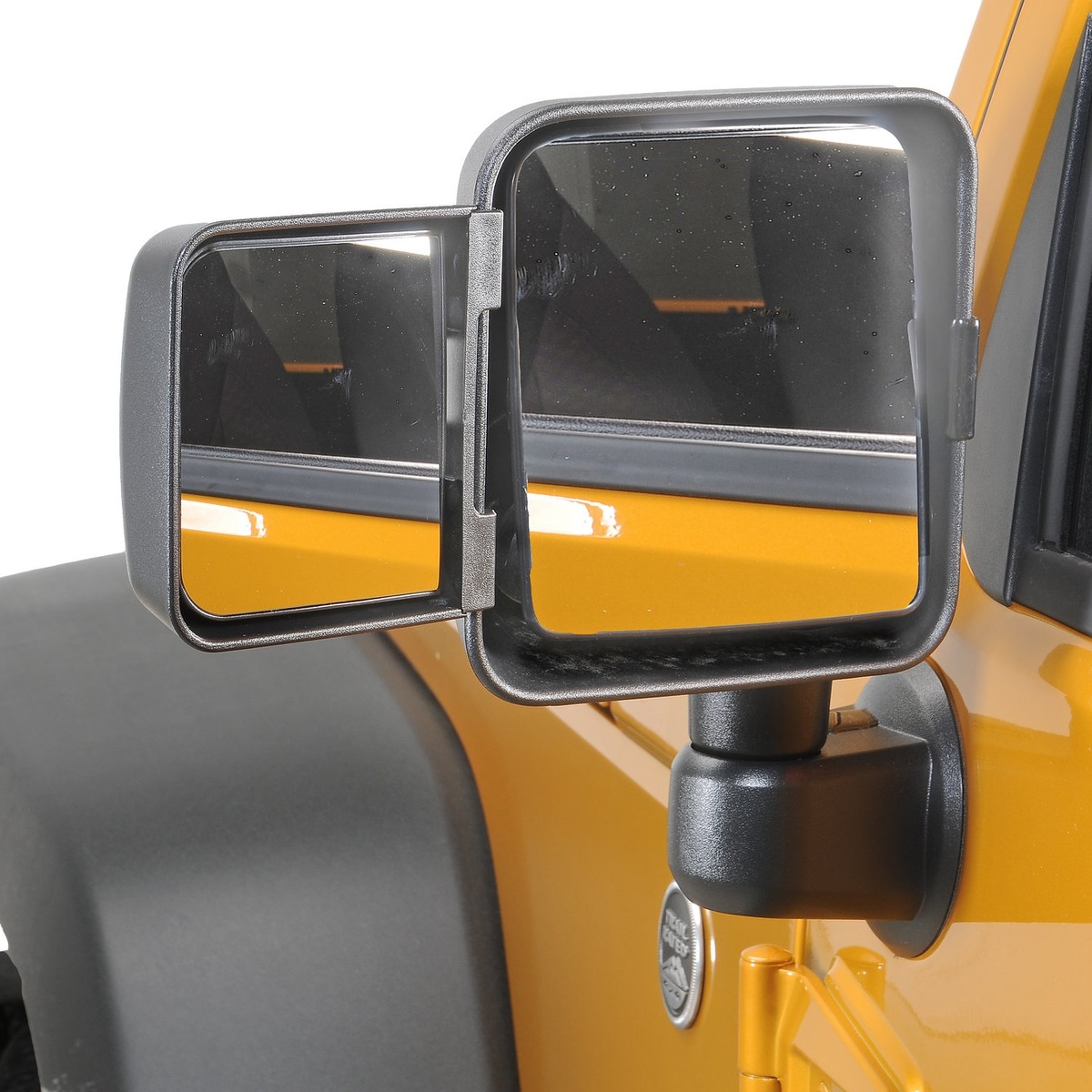 Car Styling Accessori AKKNE 2Pcs Auto ABS Cromato Copri Specchietti Retrovisori per Jeep Wrangler 2007-2017 Door Side Rear View Mirrors Wing Calotte Protector Trim cap 