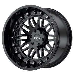 Cerchio in lega GLOSS BLACK FURY BLACK RHINO 17×9,5