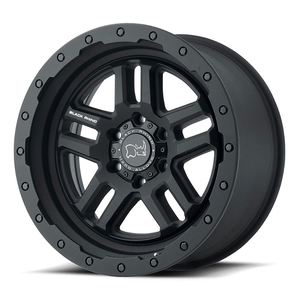 Cerchio in lega MATTE BLACK BARSTOW BLACK RHINO 18×8