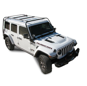 Portapacchi Adventure Full Rack Garvin per Jeep Wrangler JLU 4 Porte (2018-)