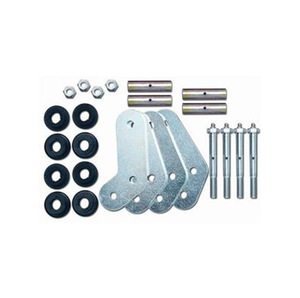 Biscottini boomerang ingrassabili +1" Rubicon Express per Jeep Wrangler YJ