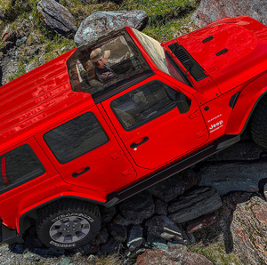 Pannelli frontali hardtop trasparenti Clearlidz per Jeep Wrangler JL e Gladiator JT