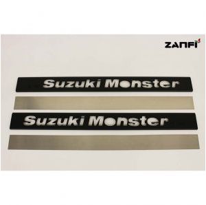 Protezione sottoporta in duralluminio Suzuki Monster Nero