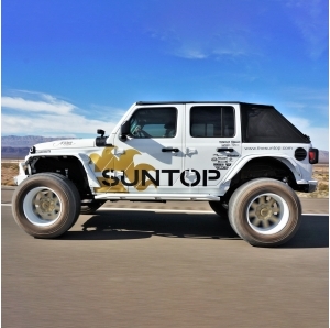 Suntop Ultimate Top Fastback U4 per Jeep Wrangler JLU 4 porte - USATO