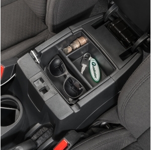 Vaschetta porta oggetti console Quadratec per Jeep Wrangler JK 11-18