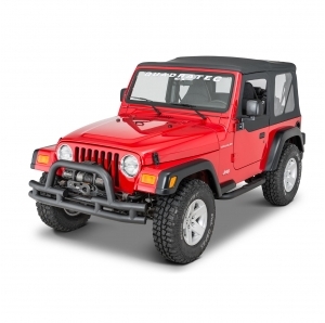 Paraurti anteriore tubolare Quadratec QR3 per Jeep CJ, Wrangler TJ e YJ