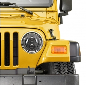 Fari anteriori Quadratec Premium per Jeep CJ 55-86 e Wrangler TJ 97-06 e JK 07-18