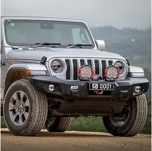 Paraurti anteriore SmartBar’s StealthBar per Jeep Wrangler JL e Gladiator JT