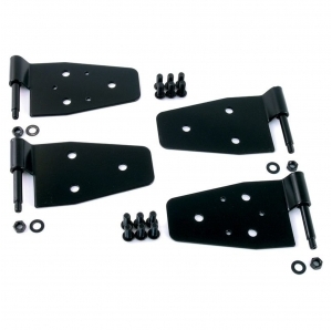 Kit cerniere porte intere Crown per Jeep CJ e Wrangler YJ e TJ