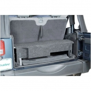 Box per subwoofer quadrato da 10" in MDF per Jeep Wrangler JK 11-18
