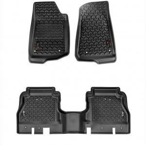 Tappetini Anteriori e posteriori Rugged Ridge per Jeep Gladiator JT