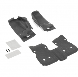 Kit Bedrug BedTred Premium Molded in 3 pezzi per Jeep Wrangler JLU 4 porte