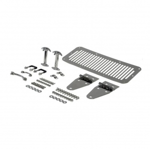 Kit cofano completo cromato per Jeep CJ e Wrangler YJ