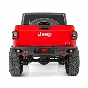 Paraurti posteriore Rough Country Heavy Duty LED per Jeep Gladiator JT