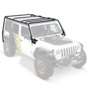 Portapacchi Smittybilt SRC Defender Roof Rack per Jeep Wrangler JLU 4 porte