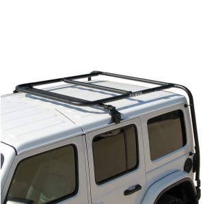 Portapacchi Garvin Adventure Half Rack per Jeep Wrangler JLU 4 porte