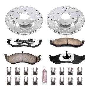 Kit Upgrade freni anteriori Power Stop per YJ (90-95), TJ (96-99), XJ (90-97) e ZJ (93-98)