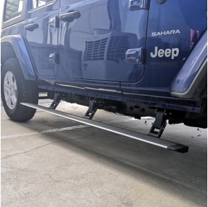 Pedane laterali elettriche OFD per Jeep Wrangler JK 2 porte