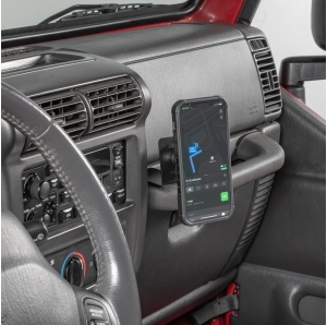 Supporto telefono magnetico Quadratec per Jeep Wrangler TJ