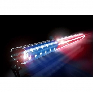 Inserto bandiera americana per silenziatori barra LED doppia di Aerolidz 