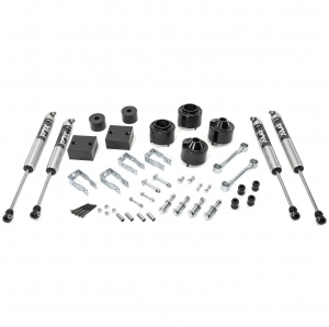 Kit rialzo +1.75 Quadratec con ammortizzatori Fox 2.0 Performance IFP Series per Jeep Wrangler JL