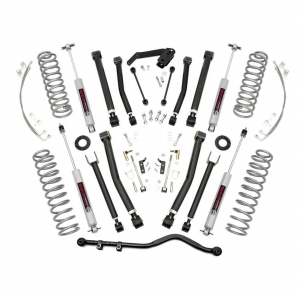 Assetto +4" Rough Country X Series completo Wrangler JK 2p