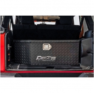 Box porta oggetti DeeZee con serratura per Jeep Wrangler JKU 4 porte e JLU 4 porte
