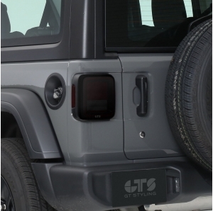 Cover Fari posteriori GTS fumé per Jeep wrangler JL