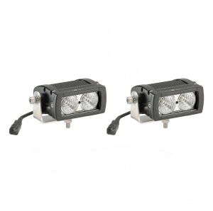 Quadratec 4" Rectangular LED con cablaggio