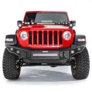 Paraurti anteriore Go Rhino Rockline per Jeep Wrangler JL e Gladiator JT