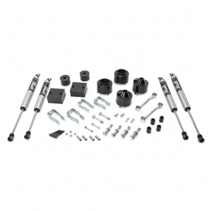 Kit spessori +1.75 Quadratec con ammortizzatori Fox per Jeep Wrangler JL