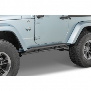 Protezioni laterali Quadratec Heavy Duty Rocker Guards per Jeep Wrangler JK 2 porte